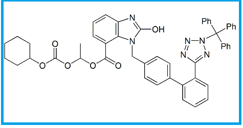 CANDESARTAN CILEXETIL DESETHYL N2-TRITYL ANALOG